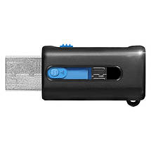 Кардрідер ADATA microSD OTG microUSB + USB 2.0 AOTGMRBK (Чорний), фото 3