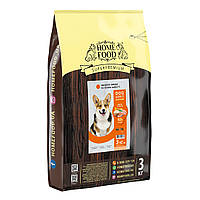 Home Food (Корм для дорослих собак середніх порід Здорова шкіра та блиск шерсті «Індичка та лосось») 3 кг