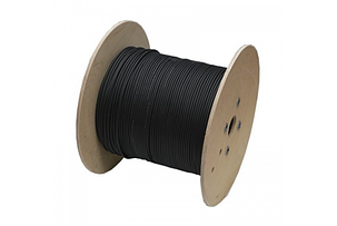 Кабель для сонячних батарей KBE Cable H1Z2Z2-K 6 мм2 чорний, фото 1