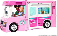 Ігровий набір Barbie 3 в 1 кемпер трейлер Барбі машина будинок на колесах фургон для подорожей GHL93 оригінал