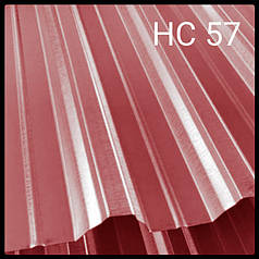 Профнастил Н 57 / 0.5 мм / Рема / RAL 3005