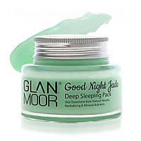 Нічна незмивна маска для обличчя з нефритовою пудрою GLAN.MOOR Good Night Jade Deep Sleeping Pack