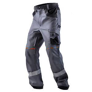 Куртка робоча AURUM, темно-сірий/сірий, бавовна 100%