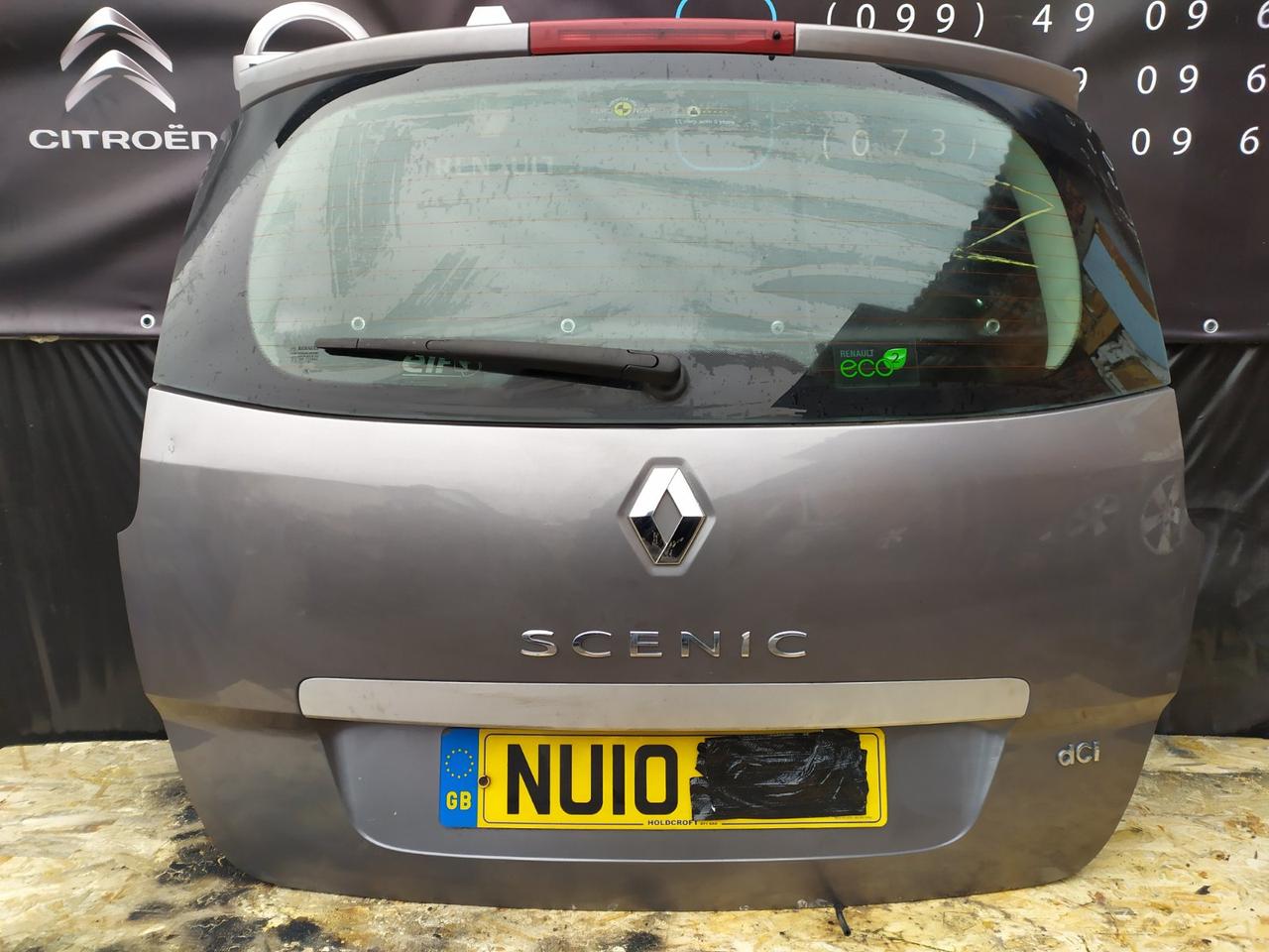 Ляда Renault Grand Scenic 3 09 ->12 (Кришка багажника Рено Гранд Сценік 3 09 ->12) двері задні, фото 1