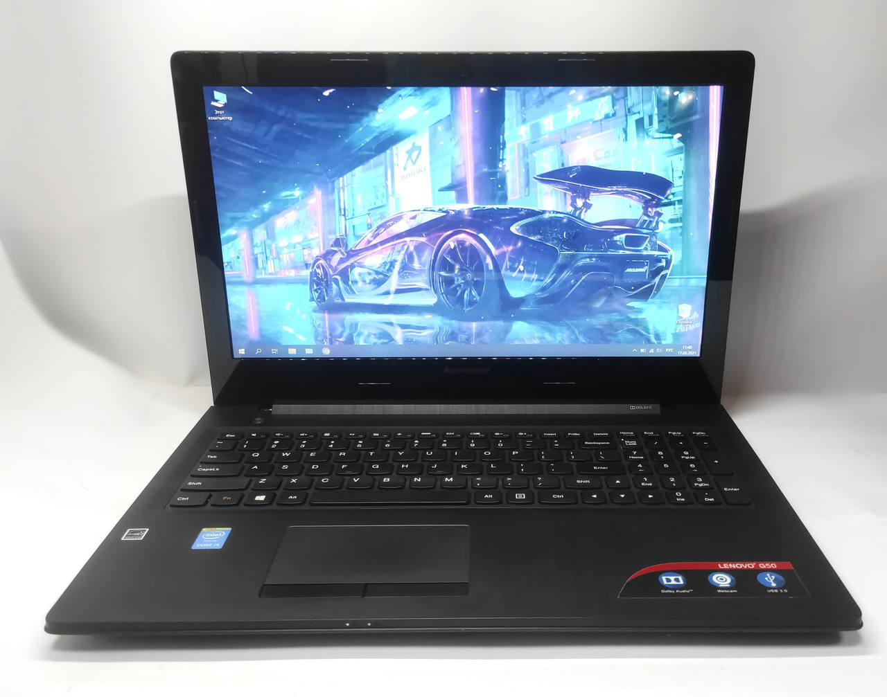Ноутбук Lenovo G50-80 15.6" Intel Core i5-5200U 2,2 GHz 4 GB RAM 500 GB HDD Black Б/В