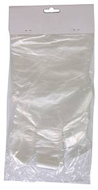 Одноразові поліетиленові рукавички размір - L - 100 шт.