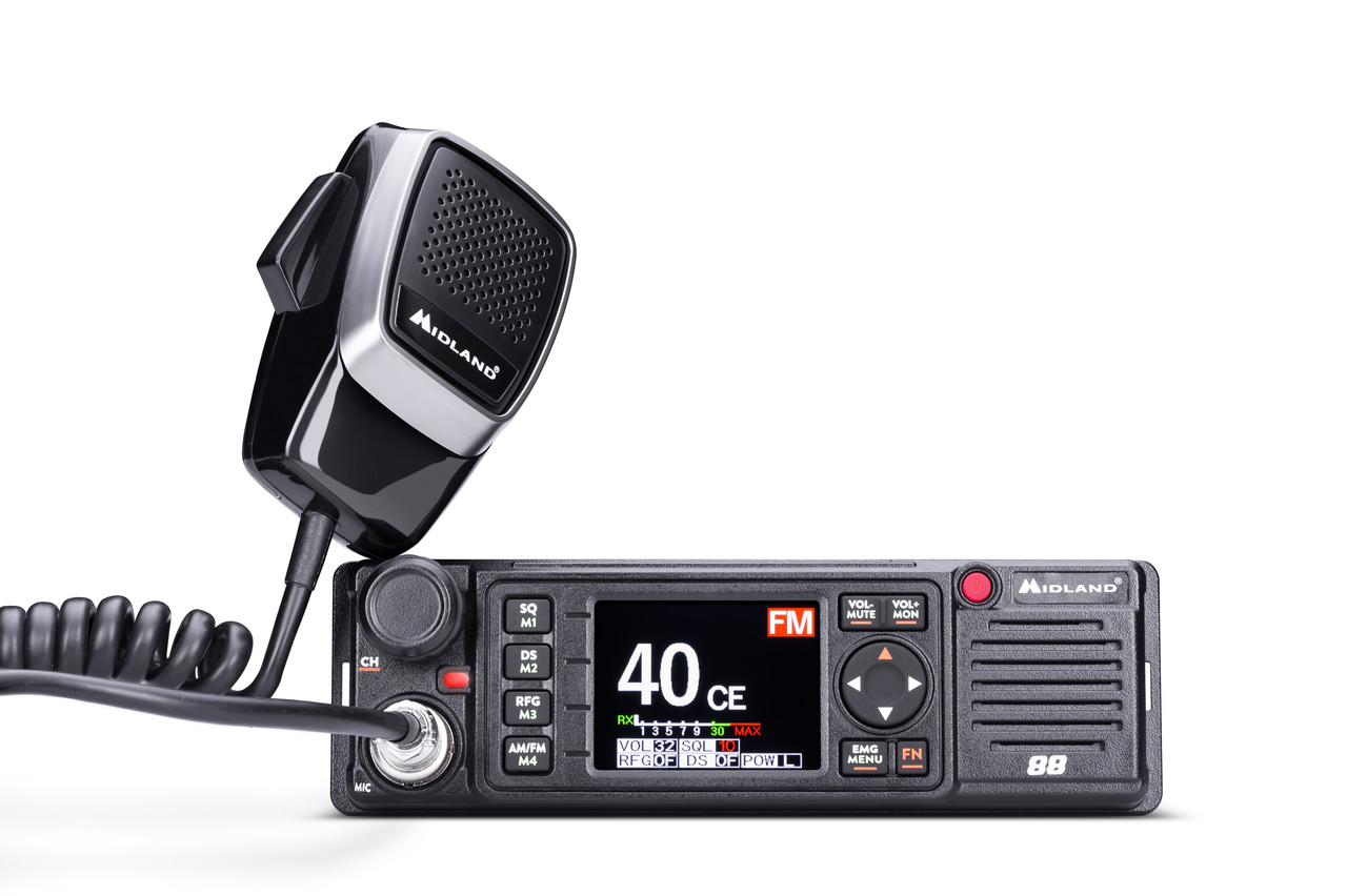 Радіостанція автомобільна Midland 88 12/24V VOX