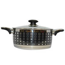 Кастрюля Krauff 3,7 литра со стекляной крышкой диаметр 22 см, фото 2