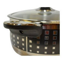 Кастрюля Krauff 3,7 литра со стекляной крышкой диаметр 22 см, фото 4