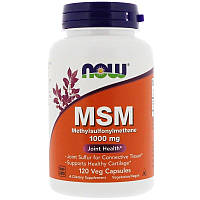 Хондропротектор NOW Foods MSM 1000 mg 120 VCaps