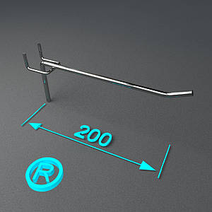 Гачок для перфорації 200 мм🛒 торговий