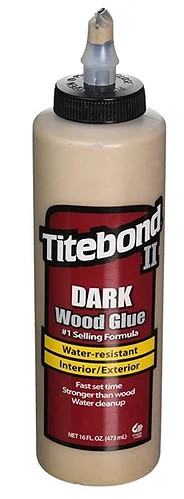 Клей столярний темний шов Titebond, банка 473 мл, фото 1