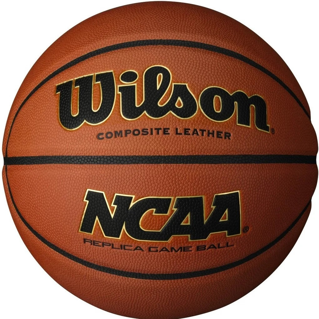 М'яч баскетбольний ігровий Wilson NCAA REPLICA COMP DEFL 295 (Оригінал із гарантією)