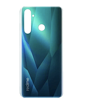 Задняя крышка для Realme 5 Pro, зеленая, Crystal Green