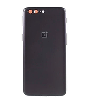 Задня кришка для OnePlus 5 (A5000), чорна, оригінал