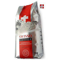 Кофе в зернах Swisso Kaffee Gerostete Kaffeebohnen арабика 100%, Германия 1 кг