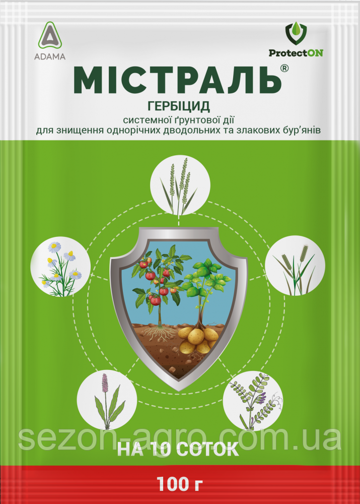 Гербіцид Містраль, 100 г, ProtectON