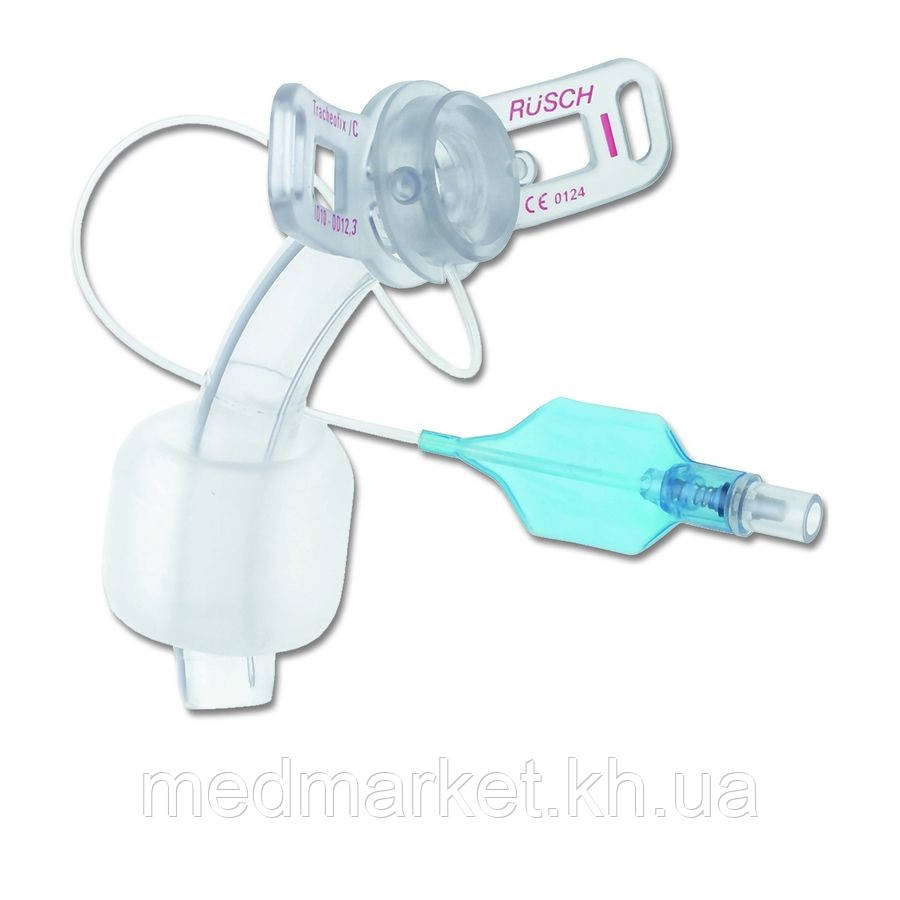 Трахеостомічна трубка Rusch Tracheofix TFC з манжетою і 2 внутрішніми трубками