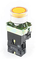 Кнопка управления XB2-BW3561 жёлтая "Старт" с подсветкой