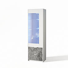 Вітрина у вітальню з ДСП Прага 1Д 2Ш Світ Меблів