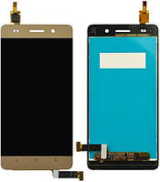 Дисплей Huawei Honor 4C / CHM - U01 + сенсор золотой