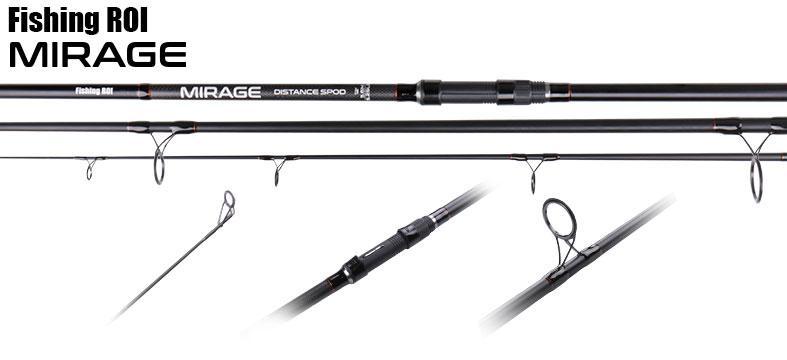 Сподовое вудилище MIRAGE FR 3,9 m 5,25 LBS 3pcs