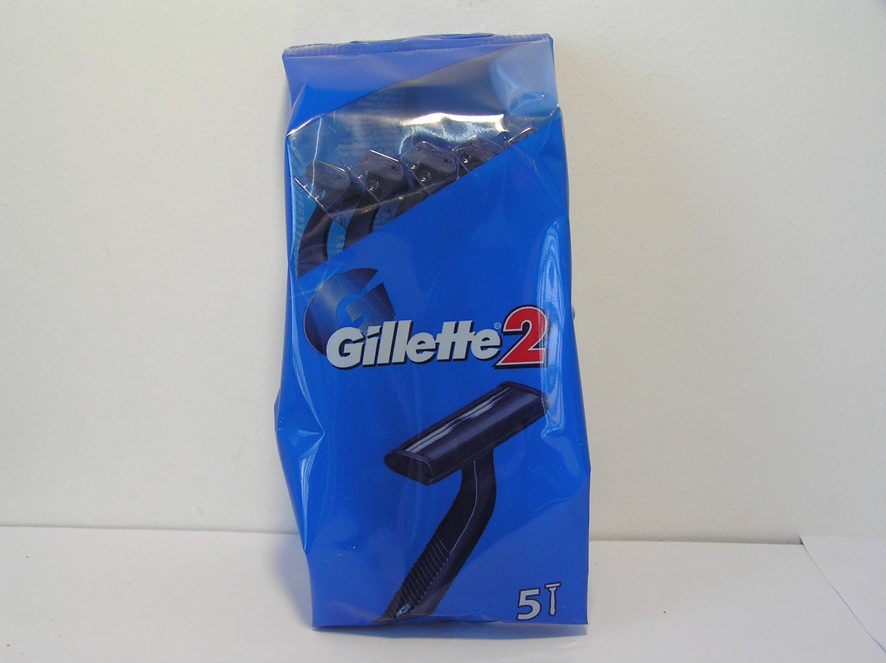 Gillette жилет 2 верстати чоловічий одноразовий 5 шт. Оригінал