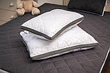 Подушка анатомічна Strong Sleep 3D collection Gray-White 60x40, фото 7