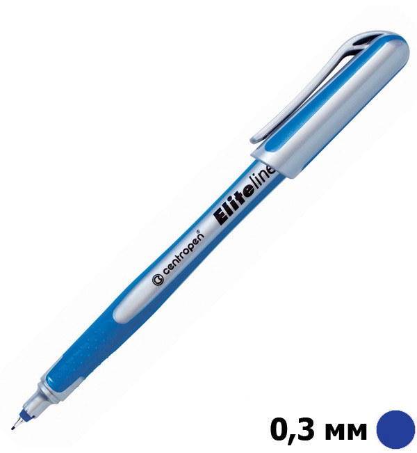 Линер Elite F синий, 0.3 мм. Centropen 4721 - фото 1 - id-p1377719462