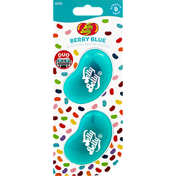 Ароматизатори для дефлектора автомобіля Jelly Belly Berry Blue, 2 x 14 г Чорниця