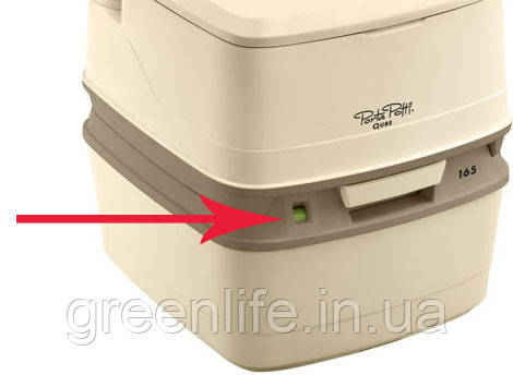 Біотуалет Порта Потті 165 люкс Оригінал, THETFORD, Porta Potti 165 Qube Luxe (туалет для давців, кемпінгу)