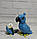 Сувенірна мило ручної роботи Папуга блакитний (в тубусі), фото 2