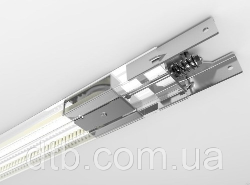 Рейка для приводу Alutech LGR-3300B з зубчастим ременем для автоматики гаражних воріт висотою до 2,4 м