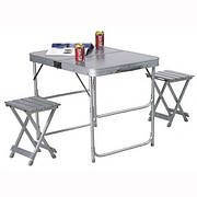 Комплект меблів для пікніка Стіл+2 стільчика TA-200