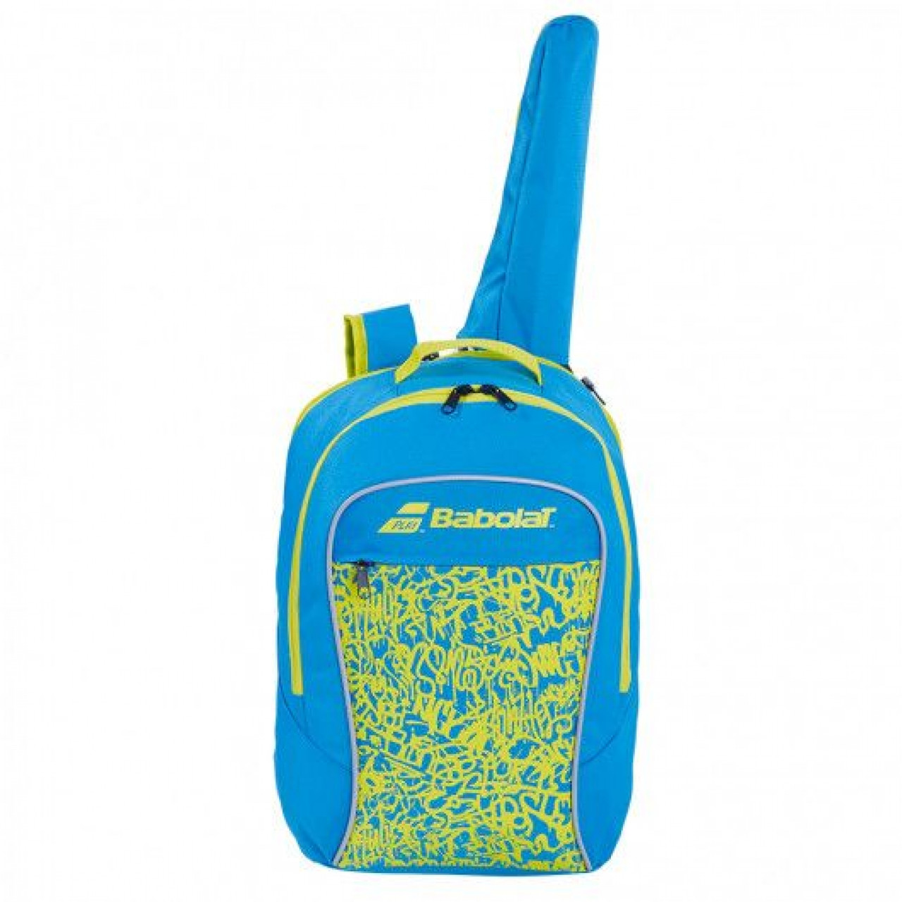 Рюкзак для тенниса Babolat Backpack Junior Club blue/yellow lime - фото 2 - id-p1377766887