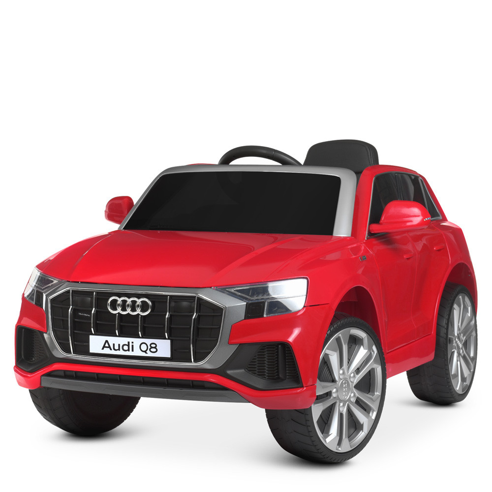 Дитячий електромобіль Audi (2 мотори по 25W, 2 акумулятори, MP3, USB) Bambi JJ2066EBLR-3 Червоний