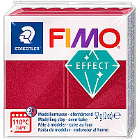 Пластика Effect Рубіново-червоний металік 57г Fimo
