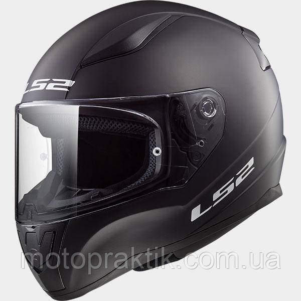 LS2 FF353J RAPID MINI SOLID MATT BLACK, S Мотошолом інтеграл дитячий