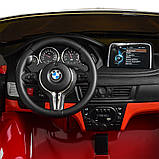 Дитячий електромобіль BMW (2 мотори по 35W, MP3, USB, двомісний) Bambi JJ2168EBLRS-3 Червоний, фото 3