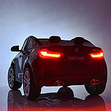 Дитячий електромобіль BMW (2 мотори по 35W, MP3, USB, двомісний) Bambi JJ2168EBLRS-3 Червоний, фото 7