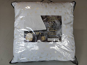 Подушка зі знімним чохлом холлофайбер ТМ "ZEVS" VIP 70 х 70 см