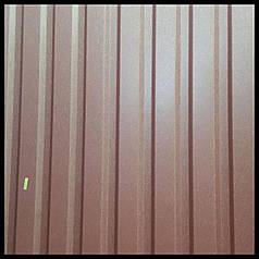 Профнастил стіновий С-10 RAL 8017 коричневий 0,45 мм