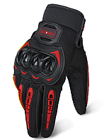 Мото перчатки Suomy GLVS - 04 Красные Размер XL