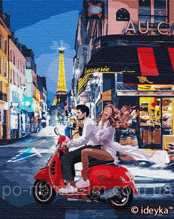 Акційна Розмальовка по цифрам Ідейка Піймай мить (KHO4785) 40 х 50 см, фото 1