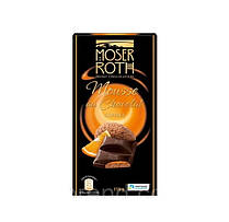 Шоколад чорний Moser Roth Mousse Au Chocolat Orange 150 г Німеччина