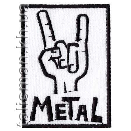 Нашивка METAL Коза
