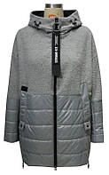 Демисезонная черная женская куртка San Crony,р 54, SCW-IS469-C/901