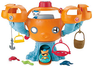 Іграшки "Октонавты" Fisher-Price Octonauts Восьминіг Playset Multi-Colored