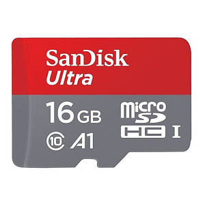 Карта пам'яті SanDisk microSDHC 16GB Class 10 UHS-I Ultra A1 (98Mb/s) (SDSQUNC-016G-ZN3MN), фото 2