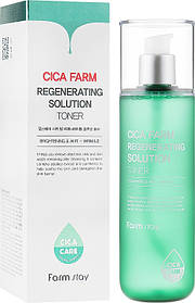 Тонер для обличчя з центелою Farmstay Cica Farm Regenerating Solution Toner 200 мл